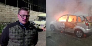 Digjet natën makina e gazetarit të BIRN Sami Curri; ai: Ishte mesazh për punën time, nuk më frikësojnë