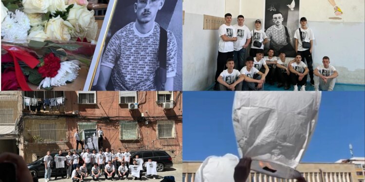 "Do të mbahet mend përjetë" / Shokët e klasës nderojnë të rinjtë që humbën jetën në shkollë për shkak të arrestit kardiak në moshën 17-vjeçare.