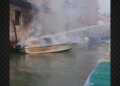Dy varka në Venecia përfshihen nga zjarri, pronari pëson djegie