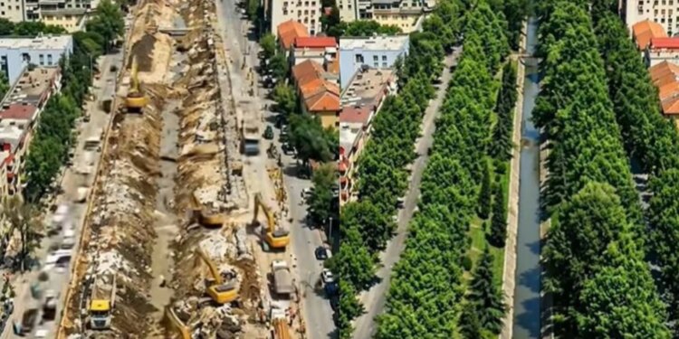 Eh, llafet i merr lumi, shkruan Rama teksa publikon pamje nga transformimi i Lumit Lana