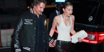 Gigi Hadid kapet me Bradley Cooper dhe vajzën e tij në New York