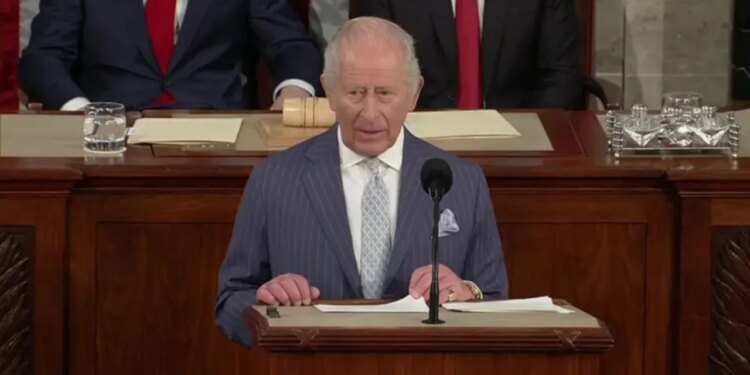 Jeni kështjellë e demokracisë / Mbreti Charles mban fjalimin historik në Kongres, ku në 1991 ishte Mbretëresha Elizabeth II