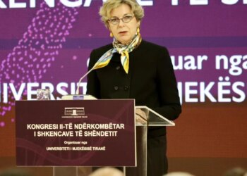 Mbahet Kongresi Ndërkombëtar i Shkencave Mjekësore, ministrja Sala: Të ndërtojmë sistem ku spitalet tona të bëhen qendra ekselence