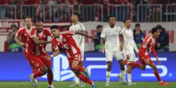 Mbrëmje fantastike në Mynih: 7 gola, karton i kuq dhe Bayerni eliminon Realin