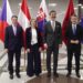 Ministrat e Jashtëm të Austrisë, Çekisë e Sllovakisë në tryezë në Tiranë: Integrimi rajonal, përparësi strategjike e BE