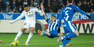 Ndaj Alavesh, Real Madrid nuk fal; Mbappe dhe Vinicius rindezin garën me Barcelonën