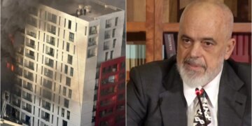Pallati i djegur do të rindërtohet plotësisht nga ndërtuesi, Rama: Nuk mund t’i lëmë vetëm të dëmtuarit