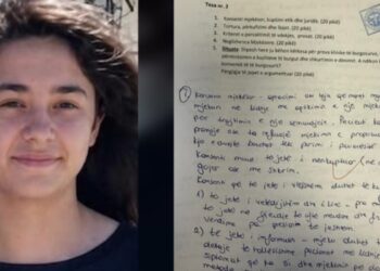 Pedagogu publikon provimin fundit të Borës Keçi, që u nda me babanë në aksident tragjik: E vështirë të…