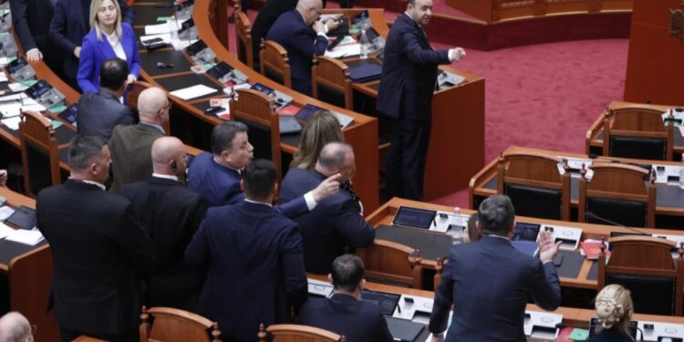 Përplasje në Kuvend/ PD kërkon përjashtimin e Ballës, PS: Noka të përjashtohet për 60 ditë, Hoti dhe Vokshi për 30 ditë.