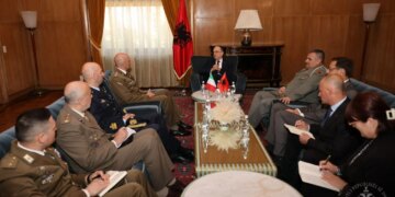 Presidenti Begaj takon shefin e Shtabit të Forcave të Armatosura të Italisë, forcohet partneriteti Romë-Tiranë
