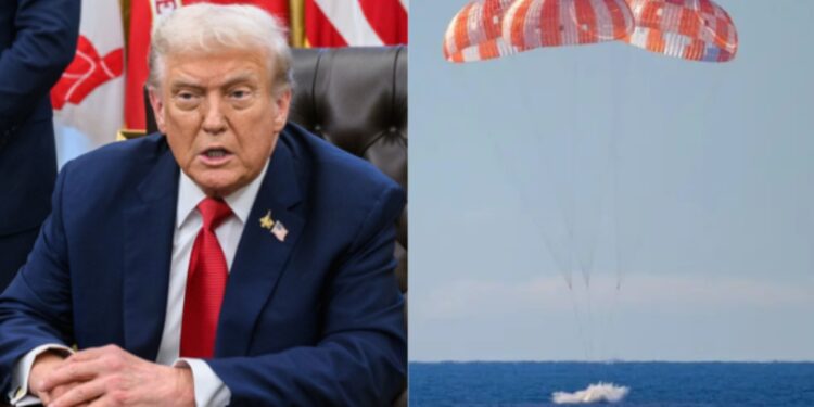 Presidenti Trump shpreh krenari dhe padurim për takimin me ekuipazhin e Artemis II: Hapi tjetër, Marsi