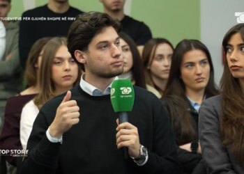Prindërit tanë ranë dëshmorë për gjuhën shqipe, organizatori protestës studentore në Shkup: Frikësohen se fitojmë shumë të drejta