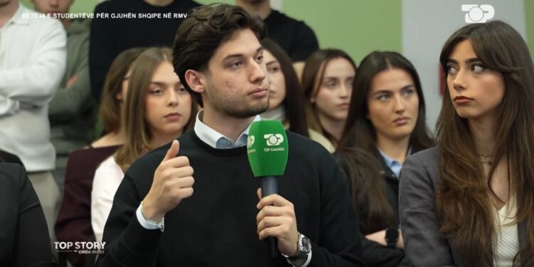 Prindërit tanë ranë dëshmorë për gjuhën shqipe, organizatori protestës studentore në Shkup: Frikësohen se fitojmë shumë të drejta