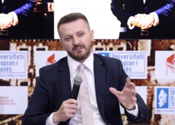 “Shqiptarët në Mal të Zi në një front të përbashkët” / Ministri Marash Dukaj: Forumi Shqiptar për avancimin e integrimit në BE
