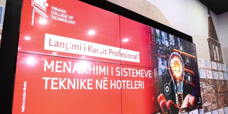 Tirana College hap kurs hotelerie për kërkesën e lartë të profesionistëve në turizëm, TCT nis programin e parë