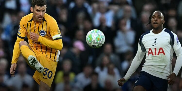 Tottenhami i pafat, Brightoni ia mohon fitoren skuadrës së De Zerbit në çastet e fundit