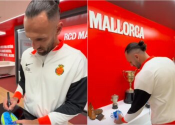 Video/ Thau rekordin e Eto’o dhe hyri në historinë e Mallorcës, ja si e nderoi klubi yllin e Kosovës