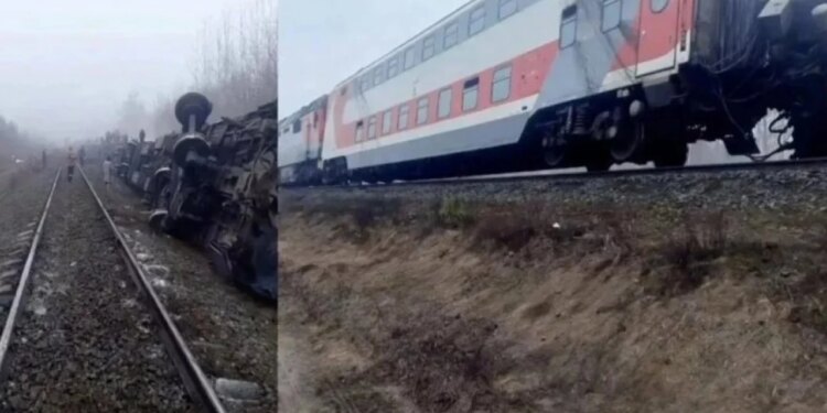 Video/ Treni me 412 udhëtarë del nga shinat në Rusi, 22 persona të plagosur, dyshohet për shkak…