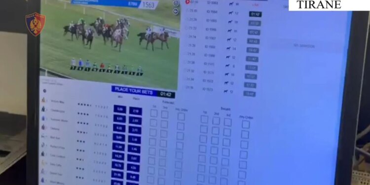 Zbulohen dy lokale të lojërave të fatit në Tiranë; arrestohet një pronar, procedohet punëtori