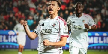 Asllani shpërthen, shndërrohet në heroin e Besiktas-it me gol dhe asist në pjesën e parë