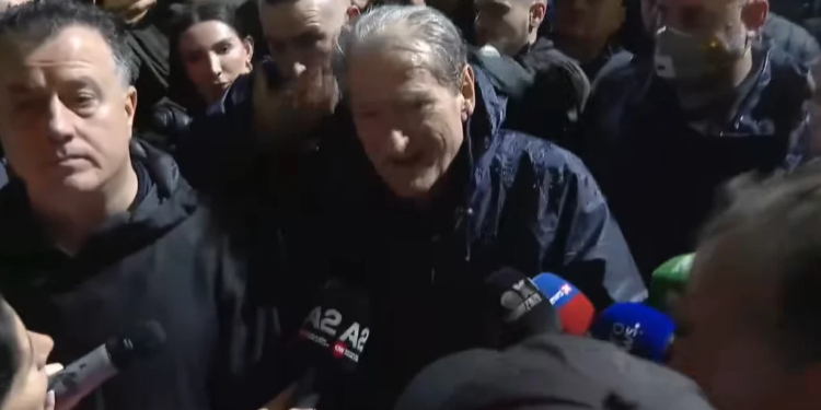 Berisha për tubimin e PD-së: Ishim në marshim paqësor, ata do marrin përgjigjen e merituar