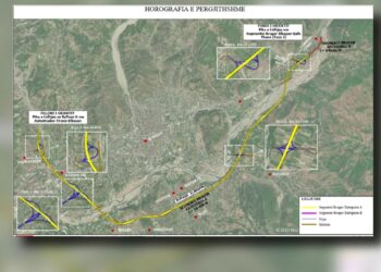 Bypass në Elbasan: nisin procedurat për segmentin 4.2 km në Bradashesh, punimet do të zgjasin dy vite