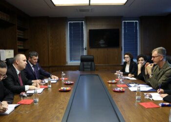 Delegacioni i BE në Shqipëri viziton ambientet e rikonstruktuara të GJKKO-së, Gonzato: Përmirësimi i infrastrukturës gjyqësore prioritet kombëtar