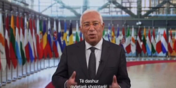 Dita e Evropës, Antonio Costa përcjell mesazh shqiptarëve: E ardhmja juaj është në BE