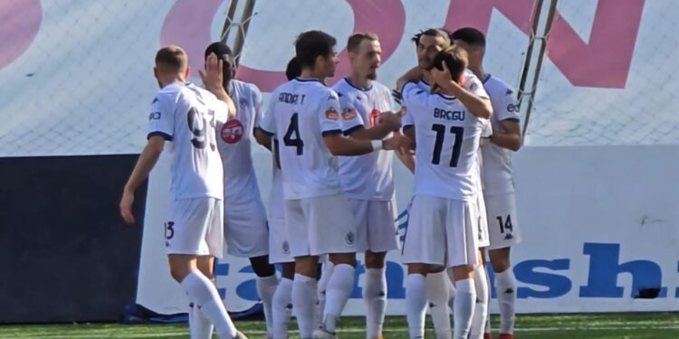 Dopieta e Malomos vendos, Dinamo mposht Egnatian dhe i lë targën Partizanit