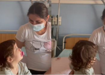 Familja e vogëlushes 19-muajshe apelon për ndihmë: nevojitet ndërhyrje urgjente në Itali për tumor në kokë