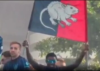 Festa e Interit, Thuram dhe parrulla anti-Milan me imazhin e miut; më pas vjen referimi për Ambrosinin