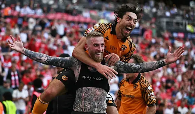 Hull City ngjitet në Premier League pas fitores ndaj Middlesbrough në finalen më të shtrenjtë të futbollit