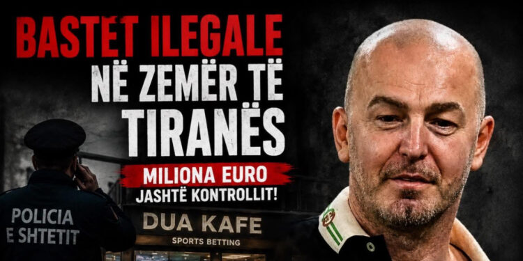 💥Bastet ilegale në zemër të Tiranës/ Pse hesht Policia e Shtetit për Ardit Krajën?