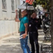Incident te Gjykata e Durrësit: pllaka shkëputet nga fasada dhe bie në trotuar