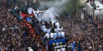 Inter, gati festa në SanSiro të ezauruar dhe në rrugët e Milanos; Kupa e Italisë mund të presë