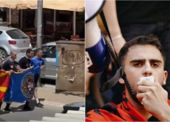 Këtu ka vetëm Maqedoni — Forcat e RMV provokojnë para protestës për gjuhën shqipe; student-organizator: Rastësi apo paralajmërim?