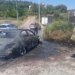 Makina shkrumbohet në Fier, dyshohet se shkak ishte një shkëndijë elektrike