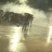 Marshimi drejt Ministrisë së Brendshme: Protestuesit e PD-së hedhin molotovë, policia i shpërndan ujë