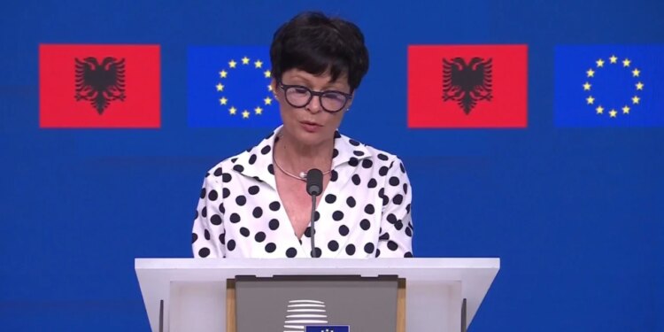 Marta Kos në Konferencën Ndërqeveritare Shqipëri-BE: Kemi rrugë të gjatë përpara, pritet progres i mëtejshëm