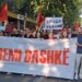 Nis protesta në kryeqytet: rinia marshon drejt ambasadës maqedonase, krah studentëve shqiptarë në RMV për drejtën e shqipes