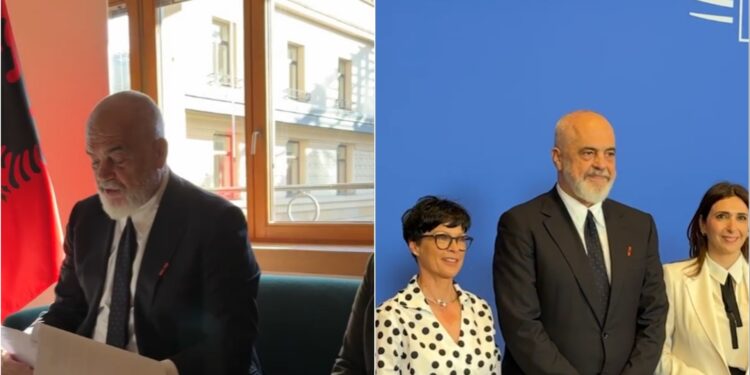 Pranon të martohesh me të? Rama ndan pamje nga Konferenca Ndërqeveritare në Bruksel: Do jemi anëtarë brenda dekadës