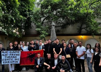 Protesta në Maqedoninë e Veriut: Ambasadori Meidani reagon pas arrestimit të studentëve — Kërkesa për dinjitet nuk është kërcënim