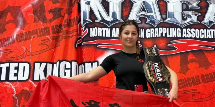 Shtatë tituj kampione Europe dhe 11-herë e Spanjës, kush është vajza e re shqiptare që shkëlqen në Jiu-Jitsu