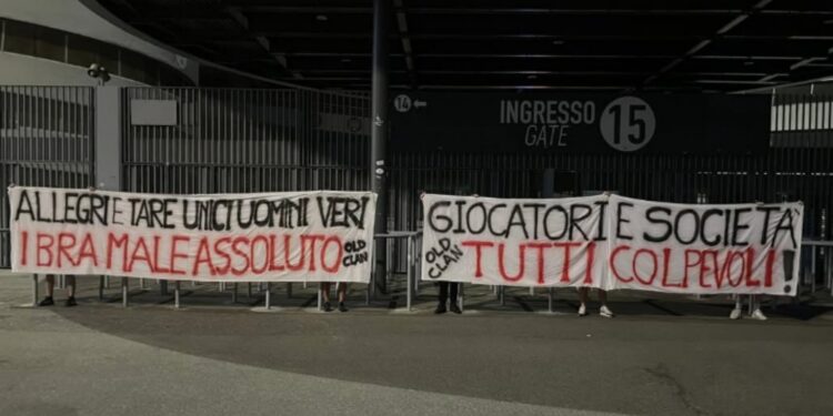 Tare dhe Allegri, burra të vërtetë; Ibra, e keqja absolute — Tifozët e Milanit vijojnë kontestimin ndaj klubit