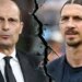 Tek Milani plas grushti? Në restorant Zlatan Ibrahimovic dhe Allegri kapen me duar, i ndan Igli Tare