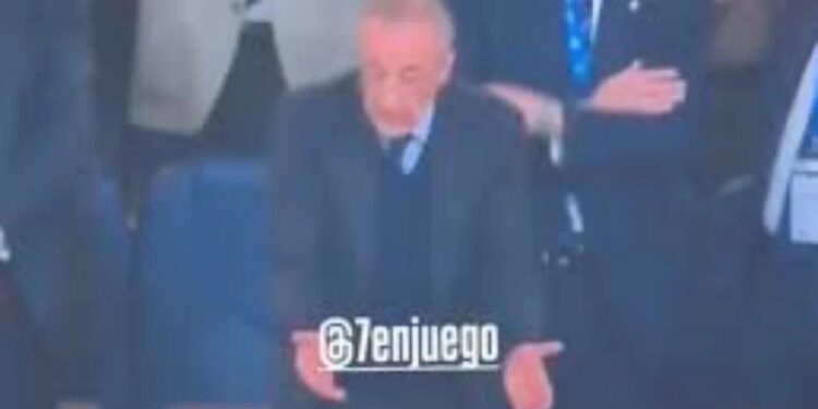 Tension në tribunën e Santiago Bernabeu: Florentino Perez përplaset me një tifoz gjatë ndeshjes me Oviedon
