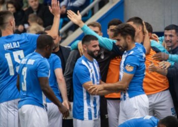 Tirana mposht Elbasanin në një ndeshje të tensionuar dhe siguron qëndrimin në Superiore