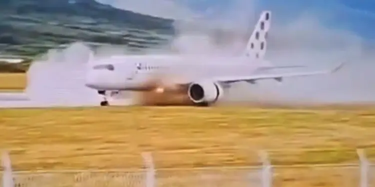 Tmerr në aeroportin e Splitit në Kroaci: Avion me 135 del nga pista me 240 km/h, shmanget tragjedia
