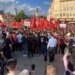 Tubimi studentor shqiptar në Shkup për shqipen; ministri i Drejtësisë së RMV: Protestë e dhunshme, gjuha maqedonase obligim
