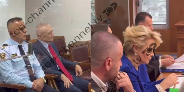 VIDEO-LAJM/ Nis seanca në themel ndaj Ilir Metës e të pandehurve, Monika Kryemadhi ulet afër, i ndan kafazi